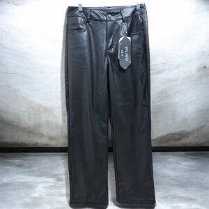Viligo Black PLeather Pants